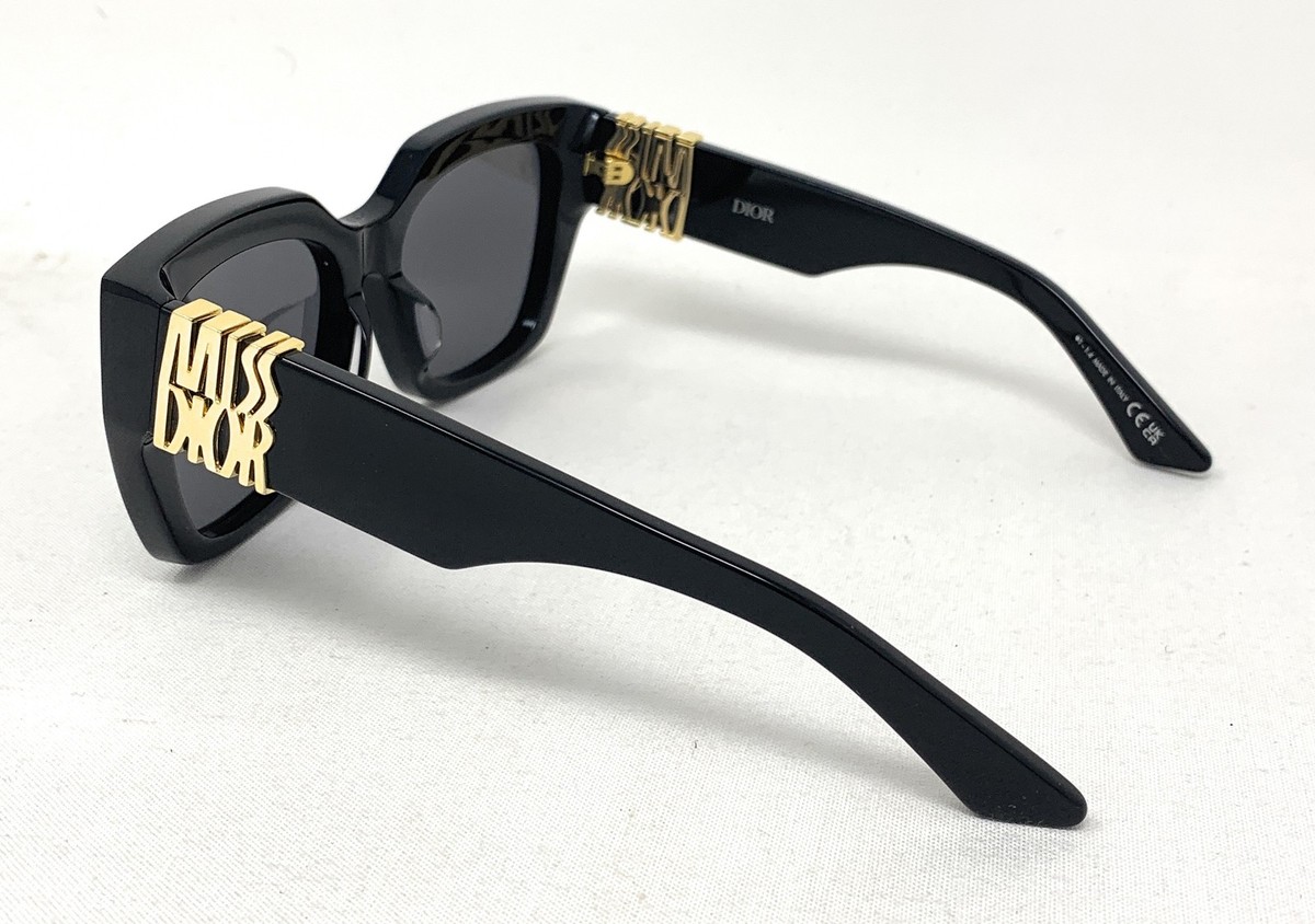 CHRISTIAN DIOR Women's Square Sunglasses MissDior S2F 10A0 Black