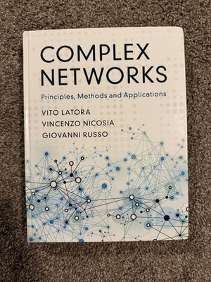 Complex Networks Principles, Methods and Applications