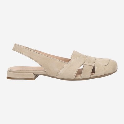Donna Carolina Damen - Peeptoes & Slingpumps ELSA NELLY beige