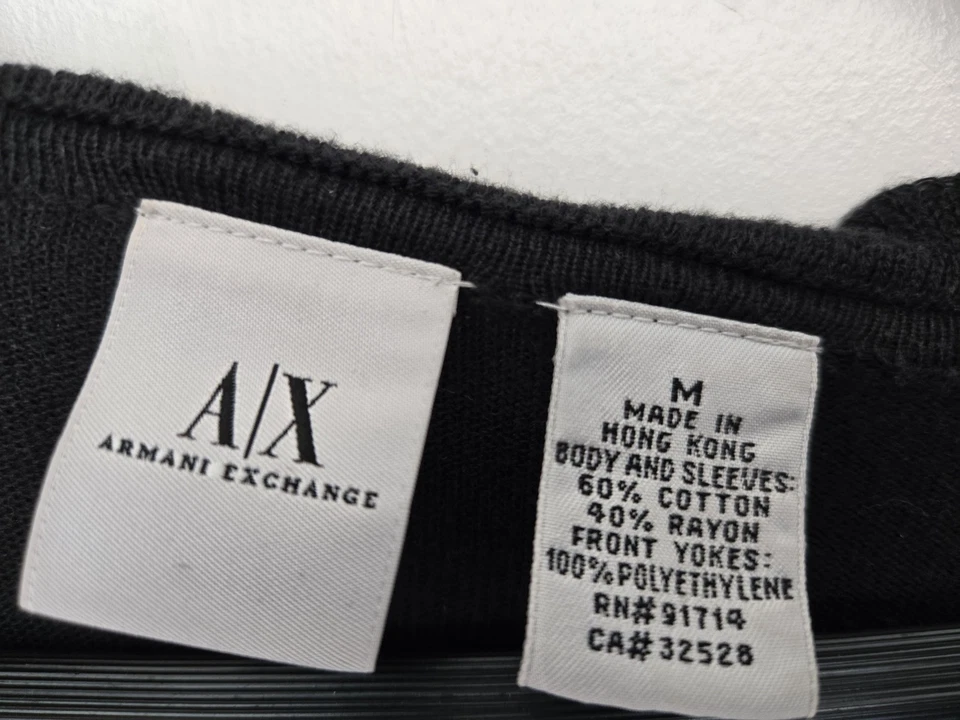 Camisa Armani Exchange Mujer M Negra Bruja Gótica Transparente Babydoll Y2k Vamp Años 90 Foto 4 de 4