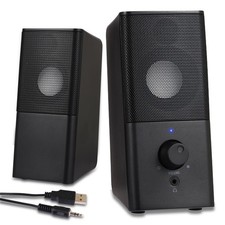 H21 Classic Computer Speakers for Desktop PC Full Stereo Sound USB-Powered