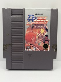 Double Dribble NES (Nintendo Entertainment System, 1987) [No Manual] - Tested