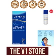 Luxury Acne Treatment Gel with 0.1 Adapalene, 90 Day Supply for Clear Skin