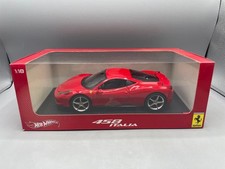 1/18  FERRARI 458 ITALIA Red Hot Wheels  T6917 266324