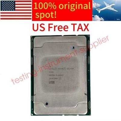 Intel Xeon Silver 4208 CPU  Octa Core  2.10ghz CPU processor lga3647 srfbm 85w