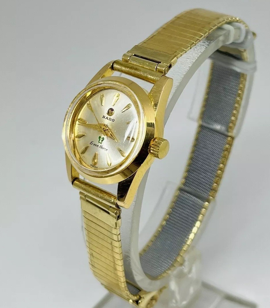 RADO Green Horse 自動巻き時計 ゴールド Vintage Rado Green Horse Automatic Watch 25 Jewels | eBay