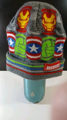 MARVEL AVENGERS HULK Cuffed Hat Warm Knit Winter Beanie - Picture 3 of 6