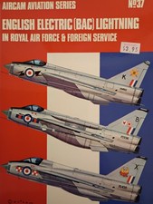 Aircam Aviation Series No 37: English Electric [BAC] Lighting by Roger Levy