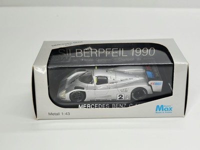 Max Models - Mercedes-Benz C-11 #2 Silberpfeil 1990 - 1:43 Diecast