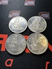 (4) Round Lot Vintage Seated Liberty 1 Troy oz .999 Fine Silver Round - 4 oz’s