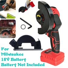 4" Angle Grinder Compact Disc Cutter for Milwaukee 18V battery w/ Removable Base