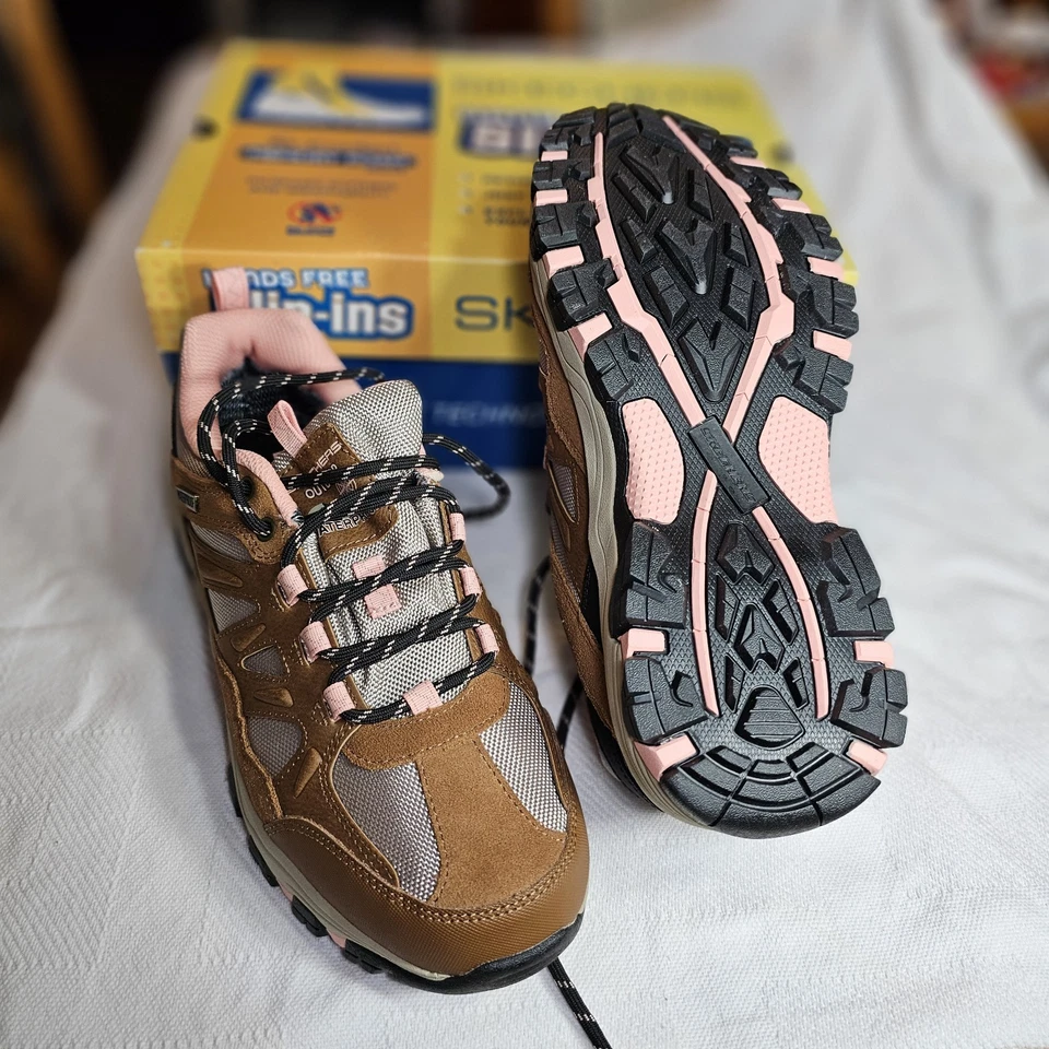 Skechers Exterior Calce Relajado Refrigerado por Aire Espuma con Memoria Impermeable Mujer 10 Zapatos Foto 3 de 4