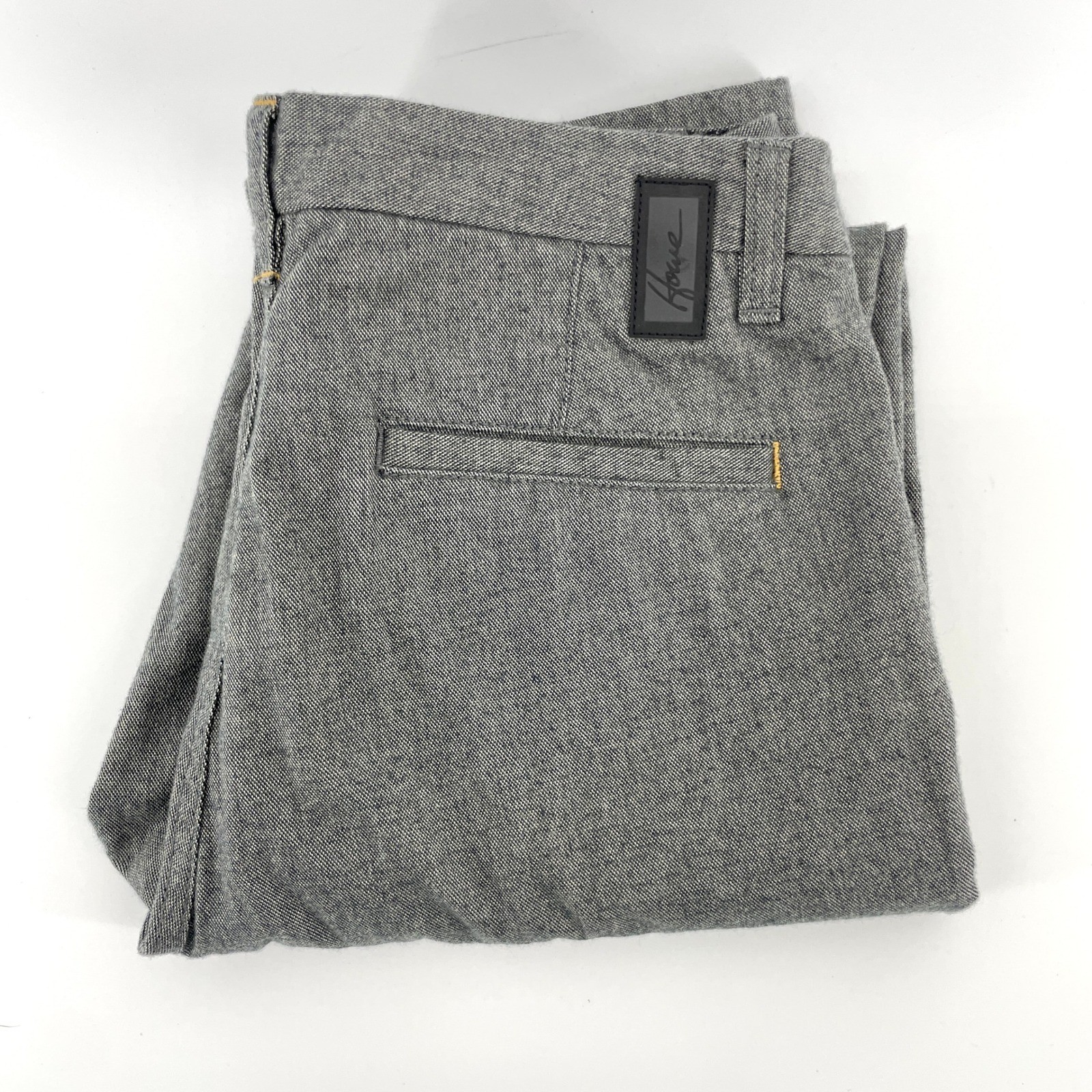 Howe Creative Workforce Chinos Grey Herringbone M… - image 1