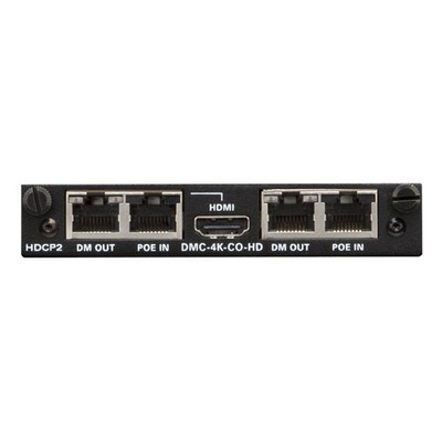 Crestron DigitalMedia 4K-Ausgangskarte 2-Channel HDBaseT DigitalMedia 8G+