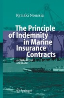 Kyriaki Noussia | The Principle Of Indemnity In Marine Insurance Contracts | Xx