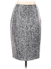 Cedric Charlier Women Gray Formal Skirt 6