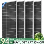 200W 400W 600W 800W Solar Panel Mono 12V Charging Battery Power RV Home Boat