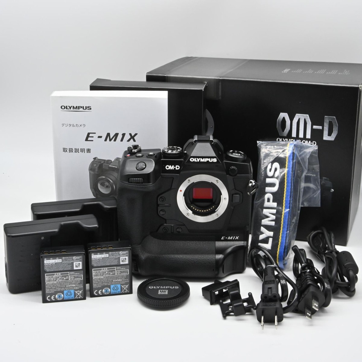Olympus OM-D E-M1X EM1X Mirrorless Camera Body Color Black - Main Image