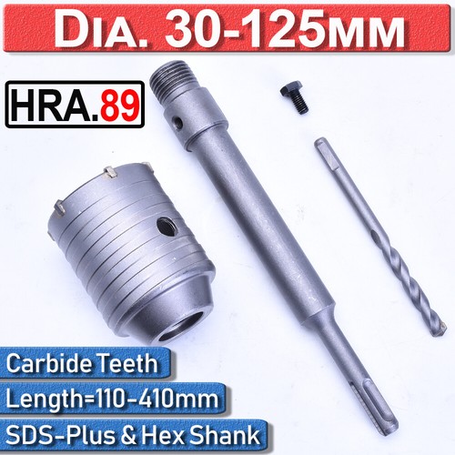 30-125 mm Core Drill Bit SDS PLUS HEX 