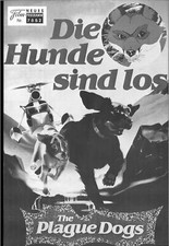 NFP 7852 | Programmheft | DIE HUNDE SIND LOS | Zeichentrickfilm| THE PLAGUE DOGS