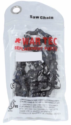WAR TEC 16" - Chainsaw Chain 3/8"LP - 050" - 55 Links, Single