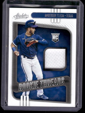 2021 Panini Absolute Anderson Tejada Jersey Rookie Threads Rangers