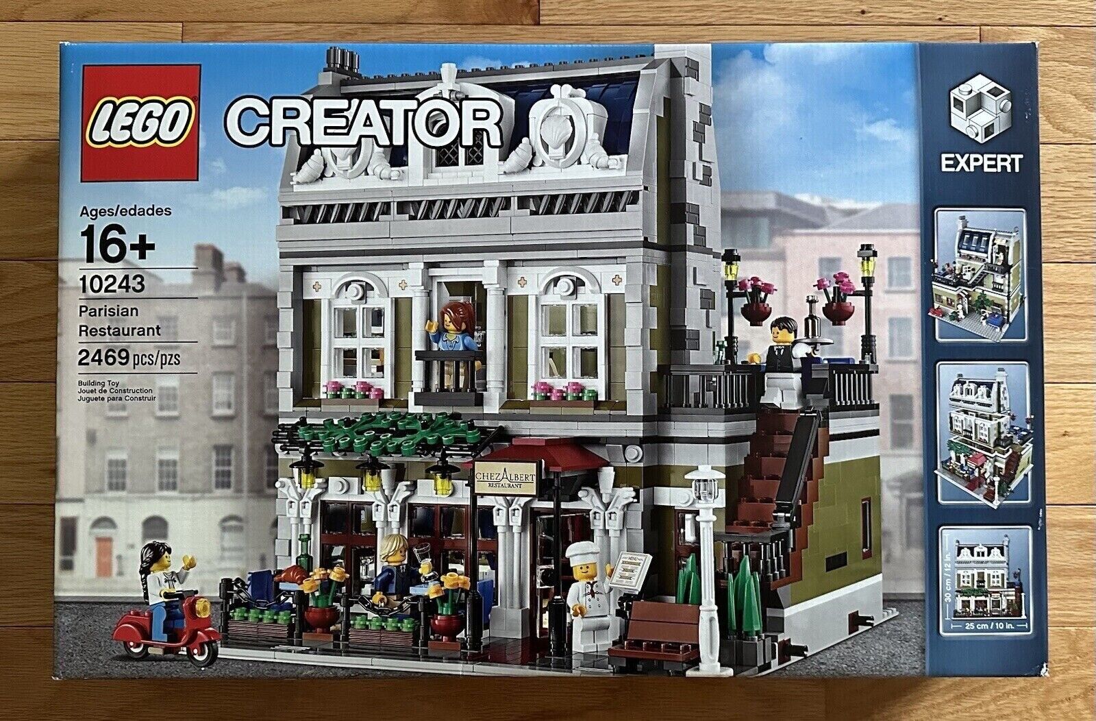 LEGO 10243 | Creator Expert | Parisian Restaurant | New In Sealed Box