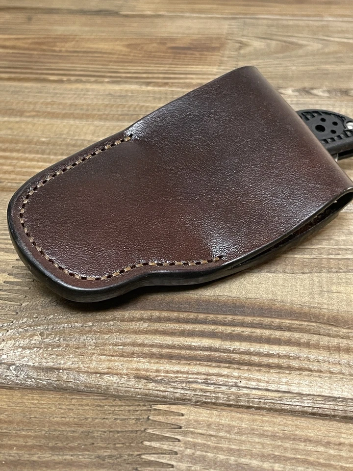 fundas de cuero moldeado para cuchillos Spyderco Foto 3 de 4