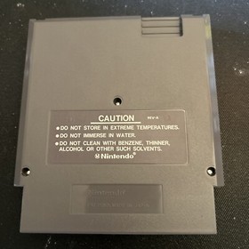 Top Gun NES With Manual