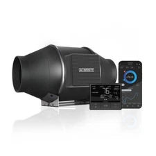 AC Infinity CLOUDLINE PRO T4, Inline Booster Duct Fan 4” + 25' Duct Tube