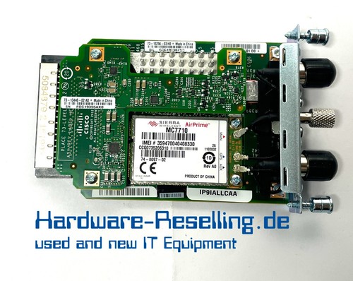 Cisco Module EHWIC-4G-LTE-VZ 4G LTE High Speed Interface Card 73-13256-03 - Zdjęcie 2 z 7