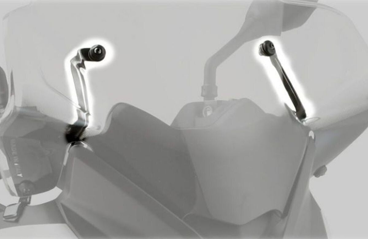 Support de pare-brise 4111DTK Givi pour scooter Kawasaki J300 2014-2018