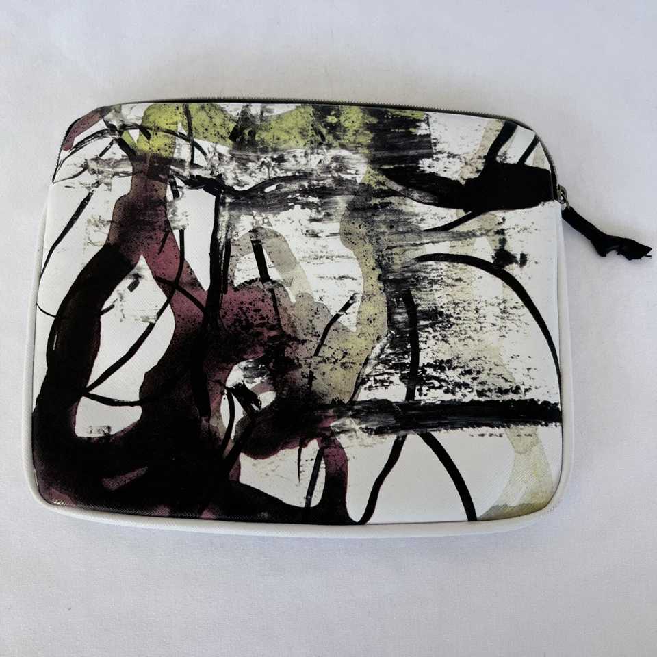 Funda para tablet/iPad Neiman Marcus Target PROENZA SCHOULER blanca negra con cremallera Foto 2 de 4