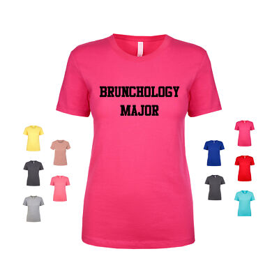 Brunchology Major breakfast lunch foodie lover cafe delicious Women's T Shirt