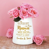 Graviertes Windlicht GlüCk Ist Eine Mama Wie Dich Zu Haben