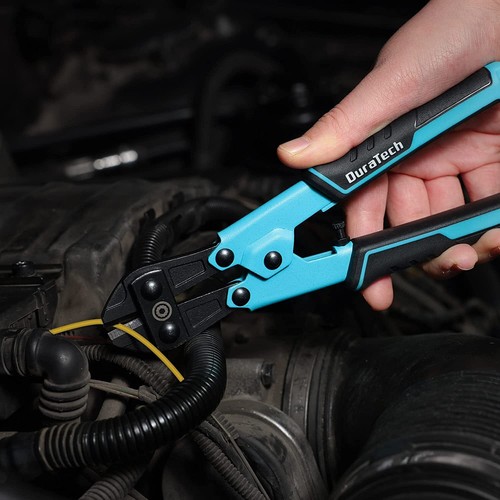 DURATECH 8-inch Mini Bolt Cutter Bi-Material Ergonomic Handle Grip Security Lock - 第 7/10 張圖片