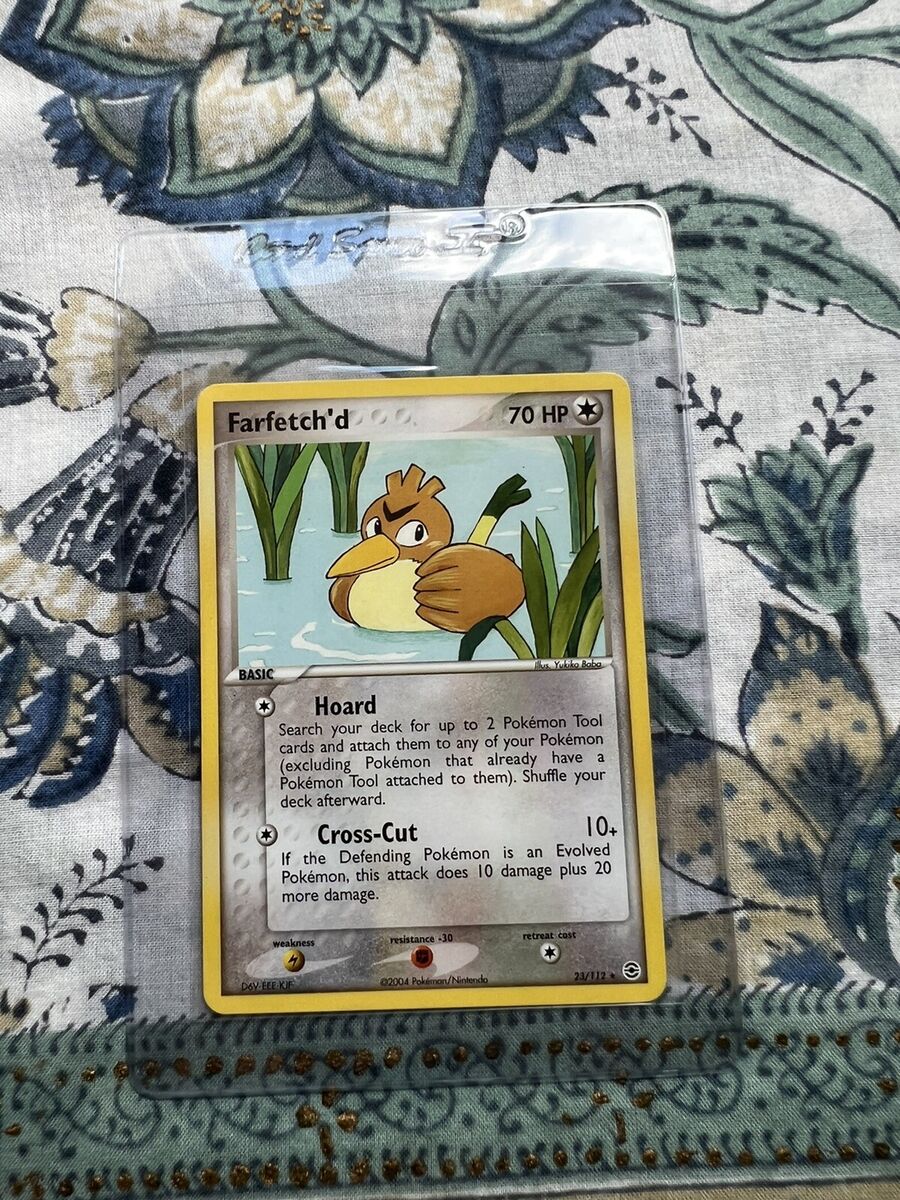 Farfetch'd 23/112 - EX Fire Red Leaf Green - Rare Pokemon Card - Near Mint  (NM)