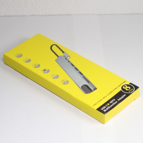 PUERTOS USB 2xUSB3 1xUSBC RJ45 HDMI 4K 30Hz SD MICROSD OTG 5Gb extensor de concentrador C3.1 - Imagen 7 de 8