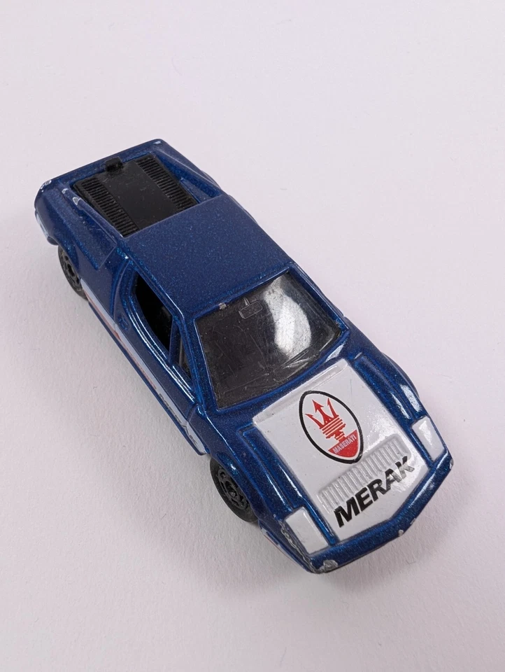 Tomica Maserati Merak SS Tomy No.7 Dark Navy Blue - Image 2 of 4