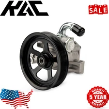 Power Steering Pump w/ Pulley For Chevy Traverse​ 2009-2017 GMC Acadia 2007-2016