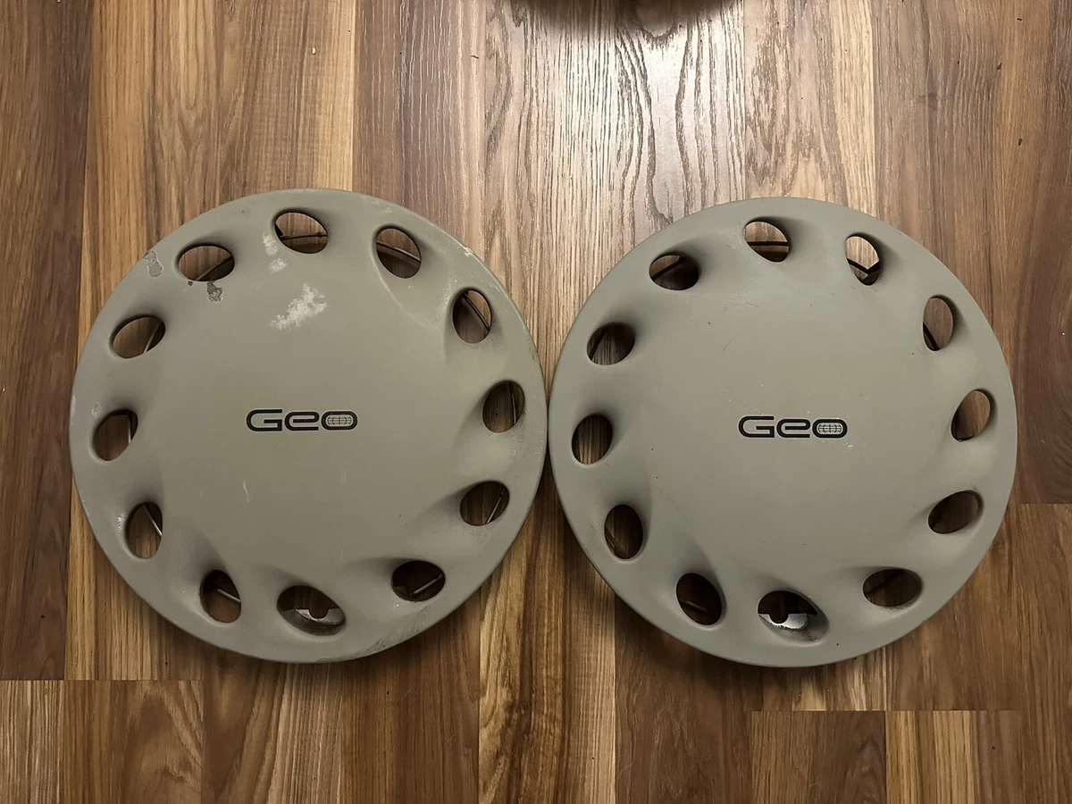 2 92 94 Geo Metro 12 Hubcaps Wheel Covers 43250 62BG Hard To Find