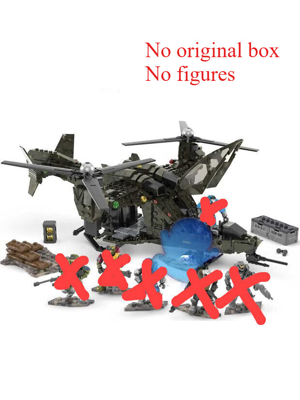 Mega Bloks Halo UNSC Falcon Sweep Building Blocks HDP62 Model Gift - Main Image