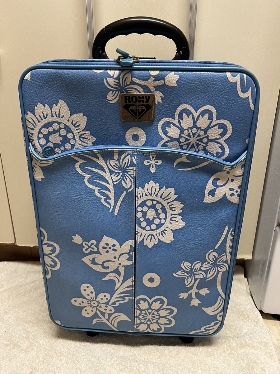 【中古】 Carry on SummerDonnaandGior Roxy Quiksilver Vintage Floral Carry On Luggage 20” X 10” X 7” | eBay