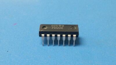 (2) 74122E 4122PC Monostable Multivibrator, TTL/H/L Series, 1-Func, TTL, PDIP14