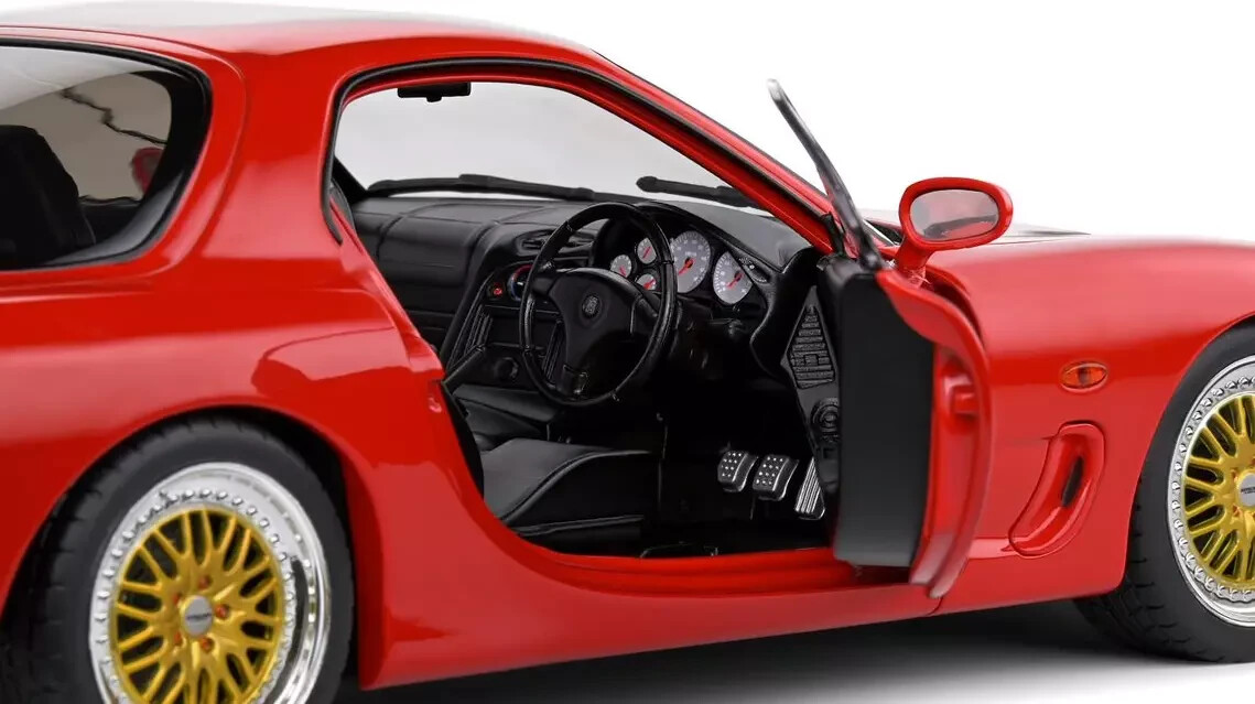 1/18 Mazda RX7 FD RS Coupe (Red) 1994 Diecast Model Car by 1/18 Mazda RX7 FD RS Coupe (Red) 1994 Diecast Model Car by