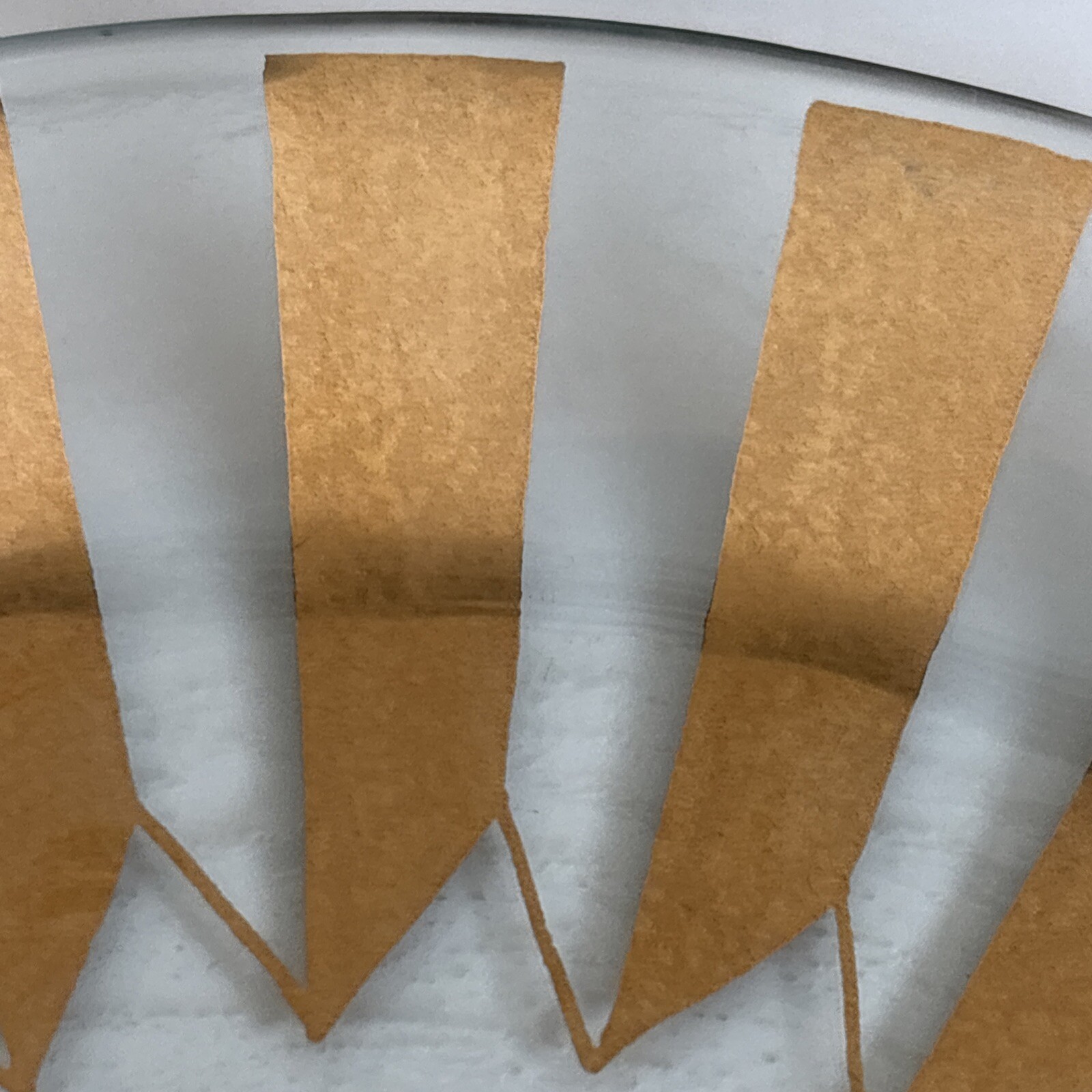 Set Of 4 Annie Glass Gold Sun Ray 10 1/4” Dinner Plate 1994 (Set A)