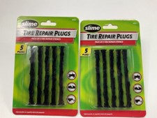 2 Packs - Slime 20252 Tire Repair Plugs For Tubeless Off-road Tires Atv Mower