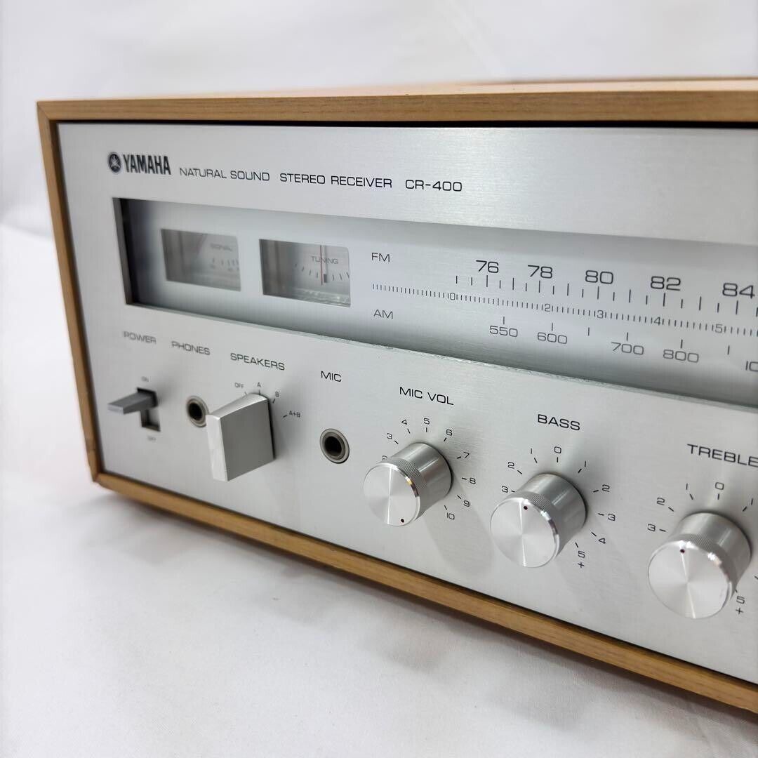YAMAHA CR-400 Natural Sound Stereo Receiver Vintage Working YAMAHA CR-400 Natural Sound Stereo Receiver Vintage Working