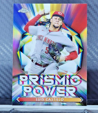 Luis Castillo 2021 Topps Chrome PRISMIC POWER REFRACTOR #PP-14 - Reds