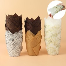 Mutilcolor tazza muffin 50 pz fodere avvolgente cupcake custodia per tulipani tazze da forno